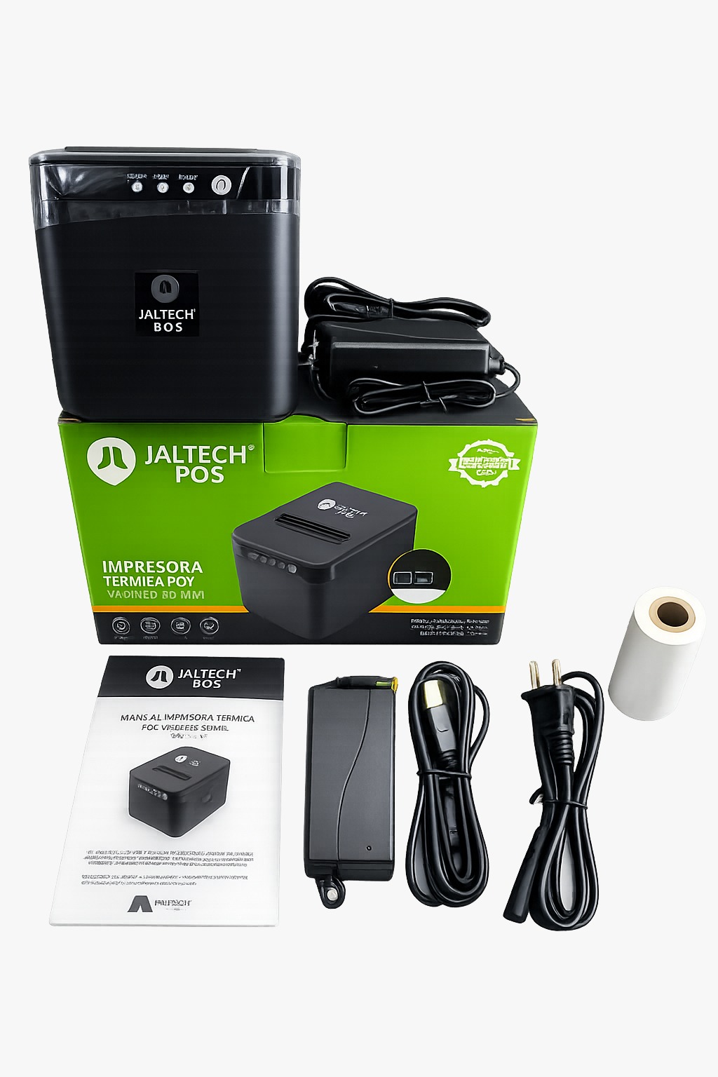 🔥 IMPRESORA TÉRMICA POS JALTECH 80MM USB/RED 🔥